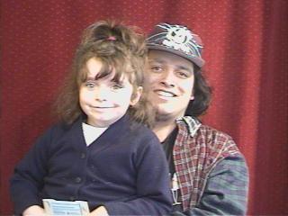 Mikey and his little girl, Jasmine